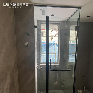 Lens channel exclusive customized shower room lingxiu series e31 bathroom partition flat door customized e31 1 square meter