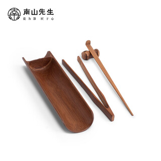 Mr. nanshan tea set accessories household kung fu tea set tea clamp tea needle teaspoon bamboo simple tea rules simple tea rules