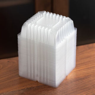 Enshousu disposable bone spit dish household plastic dining table bone dish spit bone dish fruit candy desktop garbage storage tray trial pack 30 pieces