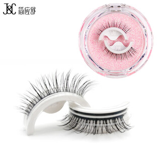 Jian yingshu w08 japanese nude makeup-free glue-free false eyelashes 1 pair reusable one-piece natural super sticky grafted eyelashes