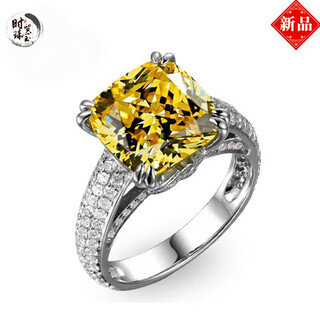 Fashion language about square tanzanite sapphire ring queen luxury 8.5 carat large diamond 925 silver 2020 diamond ring please note the hand number