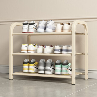 Saint-noirene shoe rack doorway multi-layer simple shoe cabinet living room rental living room storage storage shelf three layers 60 white