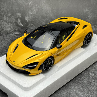 Autoart1 18 mclaren mclaren 720s simulated static car model birthday gift yellow 76070 in stock