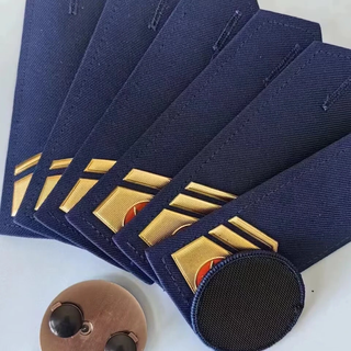 New firefighting uniform coat hard epaulette clothing logo collar stamp work clothes accessories iron chest plate hard brochure hard brochure junior + iron yuan standard