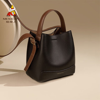 Scarecrow bag women's bag 2025 new shoulder bag versatile bucket bag crossbody bag light luxury birthday gift for girlfriend and wife