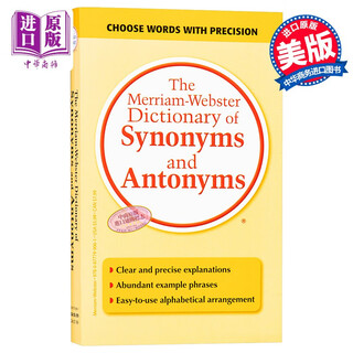 Pre-sale the merriam-webster dictionary of synonyms