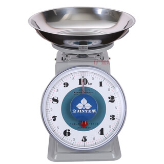 Xiangshan jinye brand tray scale 10kg household pointer tray scale old commercial kitchen electronic disc platform scale small weighing dish 20kg xiangshan factory jinye brand-10kg