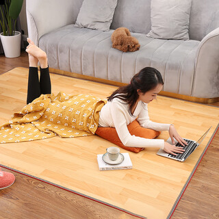 Huadn japanese carbon crystal floor heating pad graphene floor heating pad heating electric carpet living room heating foot pad home yoga mat