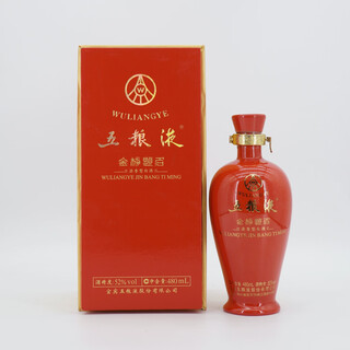 Wuliangye (wuliangye) 12-15 wuliangye gold list title 52% 480ml*1 bottle of strong aroma high liquor aged collection old 0 2012 480ml 1 bottle