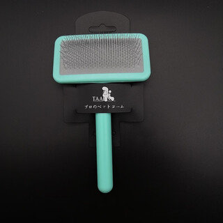 Taa taiwan taa official store pet grooming needle comb small white comb it it elf comb professional needle comb hair pulling needle comb sky blue