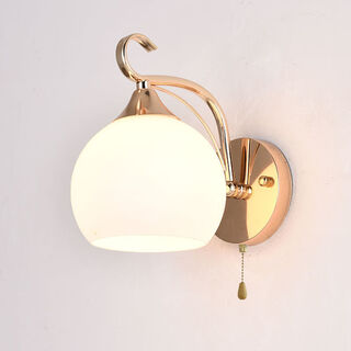 Yilin wall lamp bedroom wall bedside lamp simple modern creative european american american led living room aisle stair lamp b09 delivery led three-color light