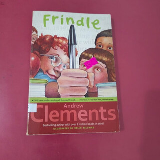 Out of print old book frindle andrew clements 1063