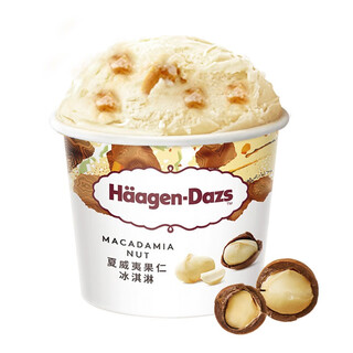 Haagen-dazs macadamia nut ice cream 81g