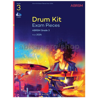 In stock, emperor's examination 2024 new version of the drum kit exam teaching materials drum kit exam pieces from 2024 elementary level 1, level 2, level 3, level 4, level 5, level 6, level 7, level 8, english original version with audio download drum kit exam pieces