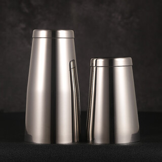 Bar soul export version thick textured boston shaker 304 stainless steel pineapple printed thick american shaker export version thick boston