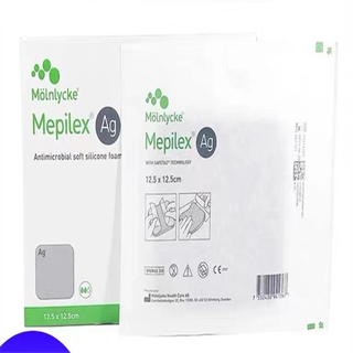 Mepilex silver ion foam dressing 12.5 12.5cm silicone silver mepilex ag pressure sore patch pressure sore boundary type one piece price