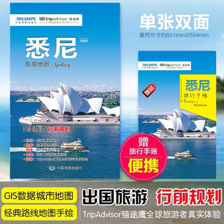 2023 sydney tourist map, overseas travel city series, australian sydney tourist map, free travel notebook and diy map, detailed gis data city map, classic route map hand-drawn