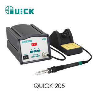 Quick 205 high-frequency heating high-power lead-free soldering station constant temperature digital display electric soldering iron 150w 205