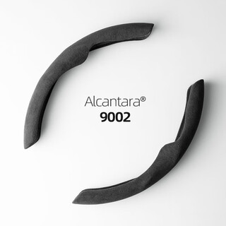 Fanxi automobile universal steering wheel cover booster for bmw and mercedes-benz audi women's interior accessories in all seasons in winter 9002 black second generation new four-season steering wheel cover