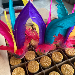 Xinjian brand shuttlecock xj2008 goose feather shuttlecock with large flowers, special shuttlecock for competition, shuttlecock association csa certification xinjian xj2008 large flower shuttlecock 2 pieces