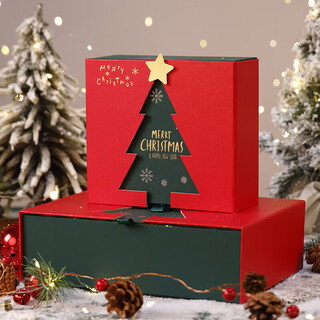 Extreme space christmas gift box empty box christmas gift box christmas eve apple gift box christmas decoration gift packaging box