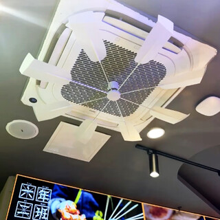 Sailoto central air-conditioning windshield guide fan ceiling machine air-conditioning outlet baffle ceiling machine wind shield anti-direct blowing machine guide fan