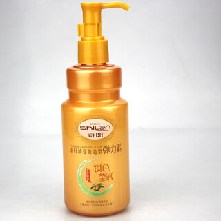 Shilang shilang tea seed essence oil curl styling elastin 300ml men's and women's curl protector moisturizing color locking yingcai color locking yingcai