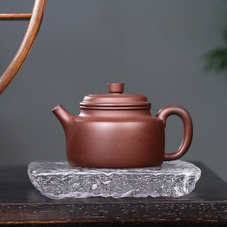 Hidden pot world yixing purple clay pot purely handmade small capacity kung fu tea set original mineral purple clay household teapot dezhong pot dezhong pot
