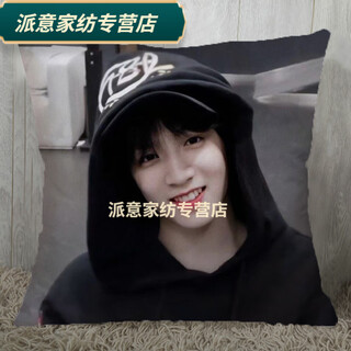 Rongtao liu yaowen peripheral pillows from the youth league customized support dolls universal cushion creative birthday gift 01 60*60cm (small size) silky bright section