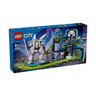 Lego building block building city series 60421 roller coaster amusement park boy children's toy birthday gift