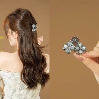 Chimera (chimera) flower plate hair clip elegant medium bangs hair clip shawl clip hair accessories headdress girl birthday gift