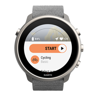 Suunto (suunto) suunto 7 smart sports dual system watch beidou gps running, cycling and swimming touch screen multi-function watch stone gray/stone gray titanium