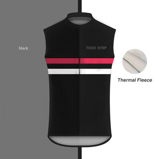 Gubpmtshim autumn and winter cycling jersey vest mountain road cycling team version outdoor sports vest fleece warm sleeveless men 3_fleece style xxl