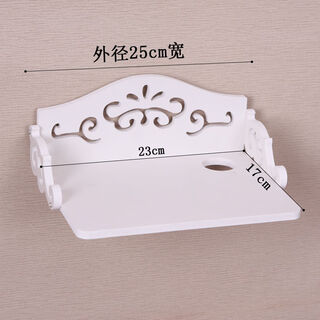 Jiemiao router placement rack living room tv set top box rack wall storage rack router storage box wall-mounted bedroom decorative partition free of punch mini type punch