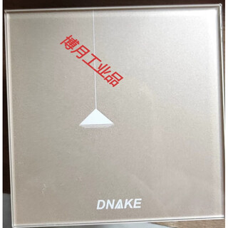 Third generation dnake champagne gold switch country garden switch dnake smart switch lighting panel champagne gold all the way lighting panel complete machine