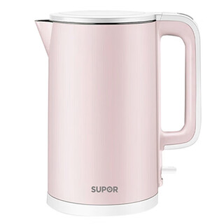 Supor sw15s02a stainless steel electric kettle double-layer thermal insulation and anti-scalding seamless integrated inner tank 0ml