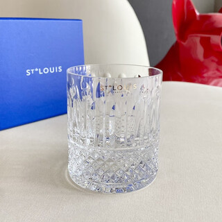Second-hand 99 new unused hermes (hermes) st. louis glass whiskey cup single pack suitable for gift giving