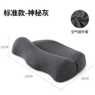 Orthopedic cervical pillow pillow core memory pillow reflex traction pillow rich bag pillow special for sleeping wholesale standard model-mysterious gray core + pillowcase