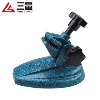 Three-quantity digital display micrometer bracket micrometer base micrometer seat table micrometer millionmeter measuring seat jd138 light micrometer base