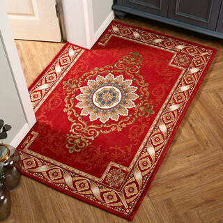 Gudie door mats home door mats door mats living room bedroom door door mats bathroom anti-slip mats 871 red 50*80cm rectangular