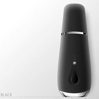 映棠声波铲皮机硅胶洗脸刷去死皮黑头铲皮刀粉刺毛孔清洁美容充电洁面仪 黑色 均码