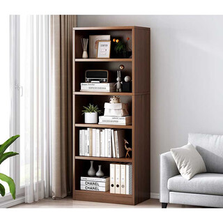 Changbaosen bookshelf floor-standing bookcase living room wall storage cabinet simple office storage cabinet display cabinet home bookcase multi-color optional 40*30*150cm ps