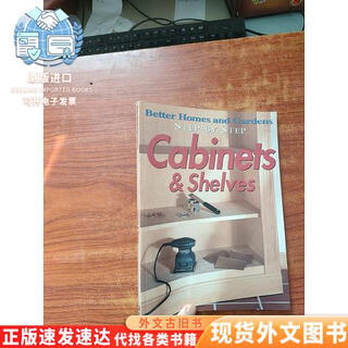 Cabinets & shelves (16 open) paperback