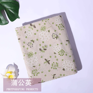 Jiazhilu tablecloth cotton and linen small fresh rectangular tablecloth coffee table cloth tablecloth ins style desk cloth student dormitory dandelion 200*150cm