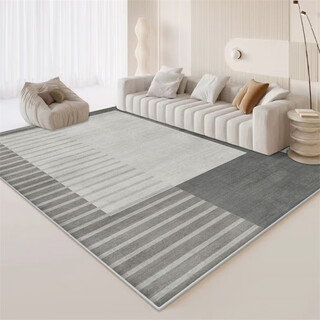 Gudie thickened loop velvet cream style living room coffee table large carpet sofa bedroom ins light luxury wash-free sound insulation loop velvet tpr-2586 customized