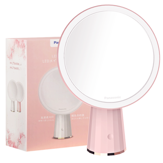 99% new panasonic led makeup mirror laiying series smart mirror light makeup mirror with light portable dressing table small mirror 520 gifts chinese valentine's day gift for girlfriend hhlt0640pl