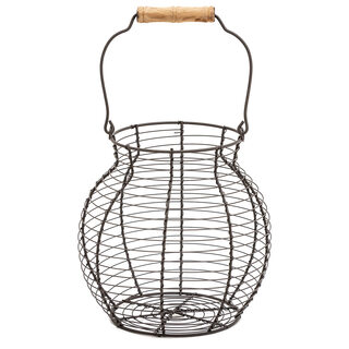 Trademark innovationsinnovations wire egg basket - vintage style