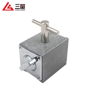 三量精密V型座磁性表座强力开关式磁铁磁力表座强磁磁铁底座 JD169 强磁磁力座 8T