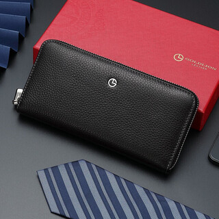 Goldlion clutch large capacity clutch envelope bag men's zipper gift box clutch bag new year's gift