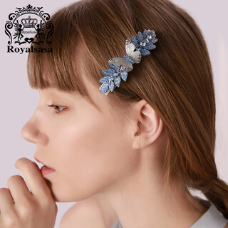 Royal sasa royal salsa hairpin top clip hairpin butterfly hair accessories ponytail clip spring clip horizontal clip jewelry